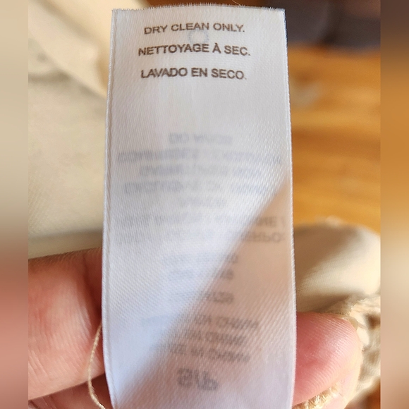 Dynamite Cropped light summer Jacket/Overpiece in Tan long sleeve Size Small - Picture 5 of 10